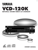 Yamaha VCD-102K Ohjekirja