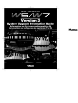 Yamaha W7 Omistajan opas