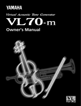 Yamaha VL70 Ohjekirja