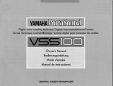 Yamaha PortaSound VSS-100 Omistajan opas
