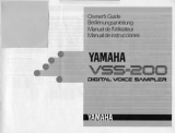 Yamaha VSS-200 Omistajan opas