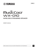 Yamaha MusicCast - WX-010 Ohjekirja