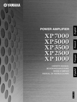 Yamaha XP7000 XP5000 XP3500 XP2500 XP1000 Omistajan opas