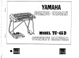 Yamaha YC-45D Omistajan opas