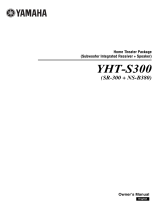 Yamaha YHT-S300 Omistajan opas