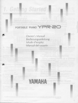 Yamaha YPR-20 Omistajan opas