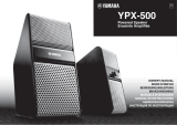 Yamaha YPX-500 Omistajan opas