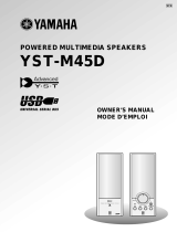Yamaha YST-M45D Omistajan opas