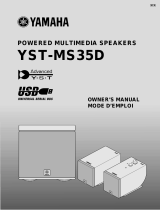 Yamaha YST-MS35D Omistajan opas