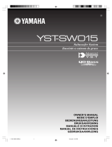 Yamaha YST-SW015 Omistajan opas