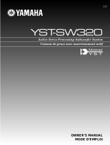 Yamaha YST-SW320 Ohjekirja