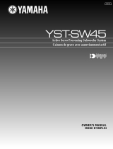 Yamaha YST-SW45 Ohjekirja