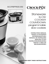 Crock-Pot STONEWARE SLOW COOKER Ohjekirja