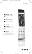Philips Universal Remote Control 7-in-1 Ohjekirja
