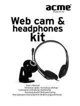 Acme United CAM acme Kit inkl. Headphone AC-02 schwarz Ohjekirja