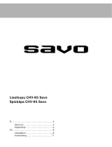 Savo CHV-8509-S Ohjekirja