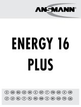 ANSMANN Energy 16 plus Omistajan opas