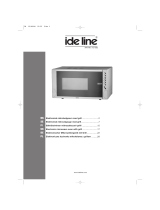Ide Line Electronic microwave oven with grill Ohjekirja