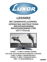 Luxor LED50RZ Ohjekirja