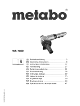 Metabo WS 7400 Ohjekirja