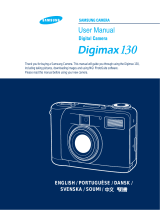 Samsung Digimax 130 Ohjekirja