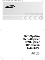 Samsung DVD-HD860 Omistajan opas