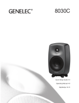 Genelec 8030 and 7050 Stereo System Käyttö ohjeet