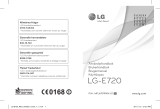 LG E720 Ohjekirja