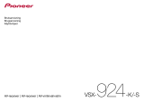 Pioneer VSX-924 Ohjekirja