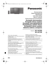 Panasonic SCHC295EG Käyttö ohjeet