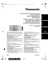 Panasonic SCHC400EG Käyttö ohjeet