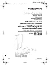 Panasonic SCHTB200EG Käyttö ohjeet
