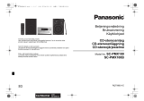 Panasonic SCPMX100BEG Omistajan opas