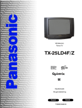 Panasonic TX25LD4FZ Käyttö ohjeet