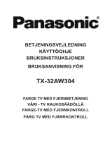 Panasonic TX32AW304 Käyttö ohjeet