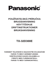 Panasonic TX32D300E Käyttö ohjeet