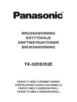 Panasonic TX32DS352E Käyttö ohjeet