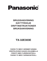 Panasonic TX32E303E Käyttö ohjeet
