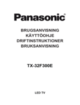 Panasonic TX32F300E Käyttö ohjeet