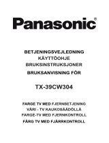 Panasonic TX39CW304 Käyttö ohjeet