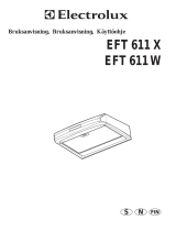 Electrolux EFT611X Ohjekirja
