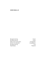 Aeg-Electrolux AG91850-4I Ohjekirja