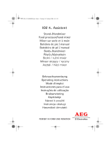 Aeg-Electrolux KM450 Ohjekirja