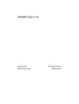Aeg-Electrolux F65511VI Ohjekirja