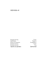 Aeg-Electrolux AG91850-4I Ohjekirja