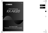 Yamaha RX-A1020 Asennusohje