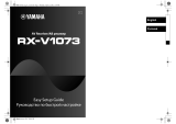 Yamaha RX-V1073 Asennusohje