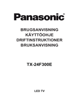 Panasonic TX24F300E Käyttö ohjeet