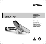 STIHL GTA 26 Omistajan opas