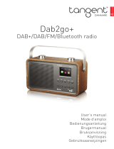 Tangent DAB2go+ BT/DAB+/FM Black Ohjekirja